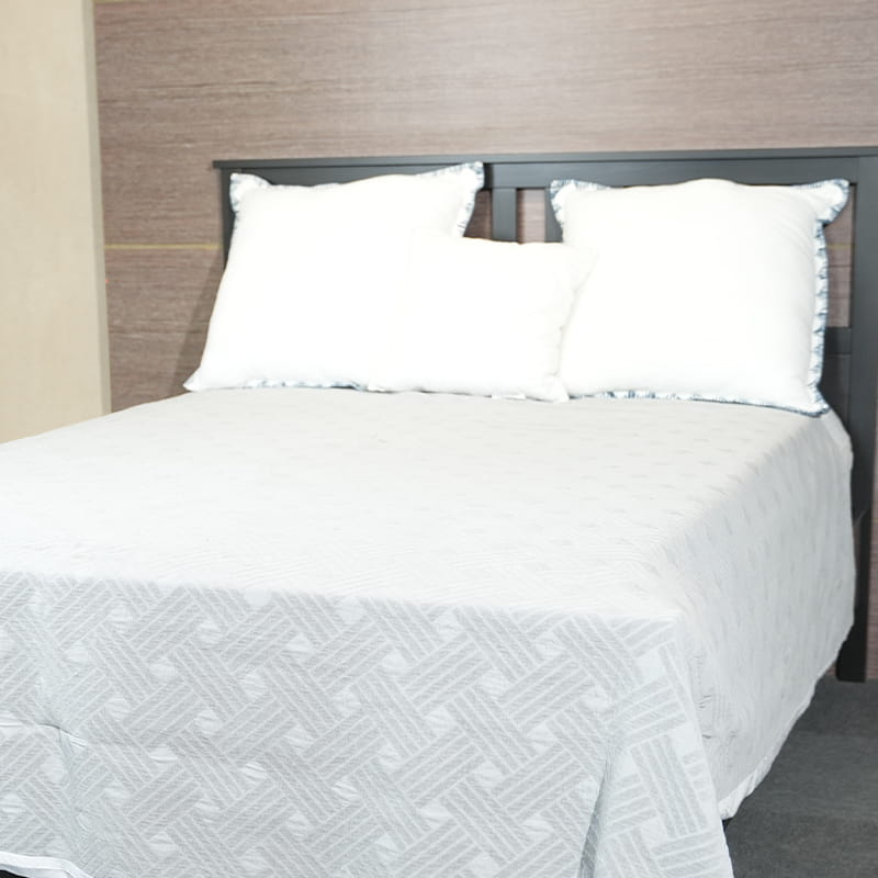 Polyester garengeverfde jacquard sprei