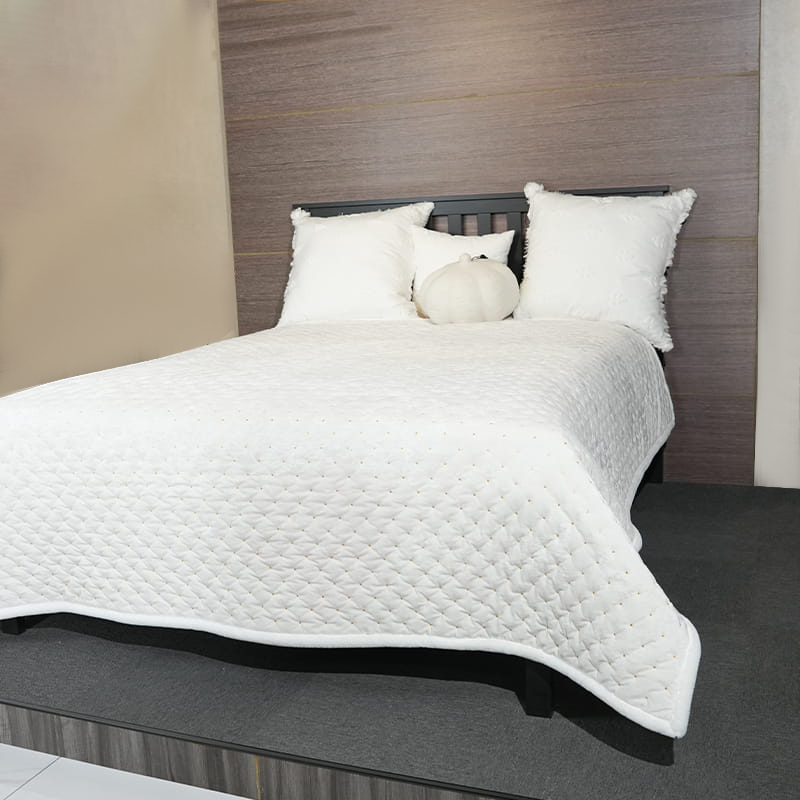 Borduurquiltset met gouddraad