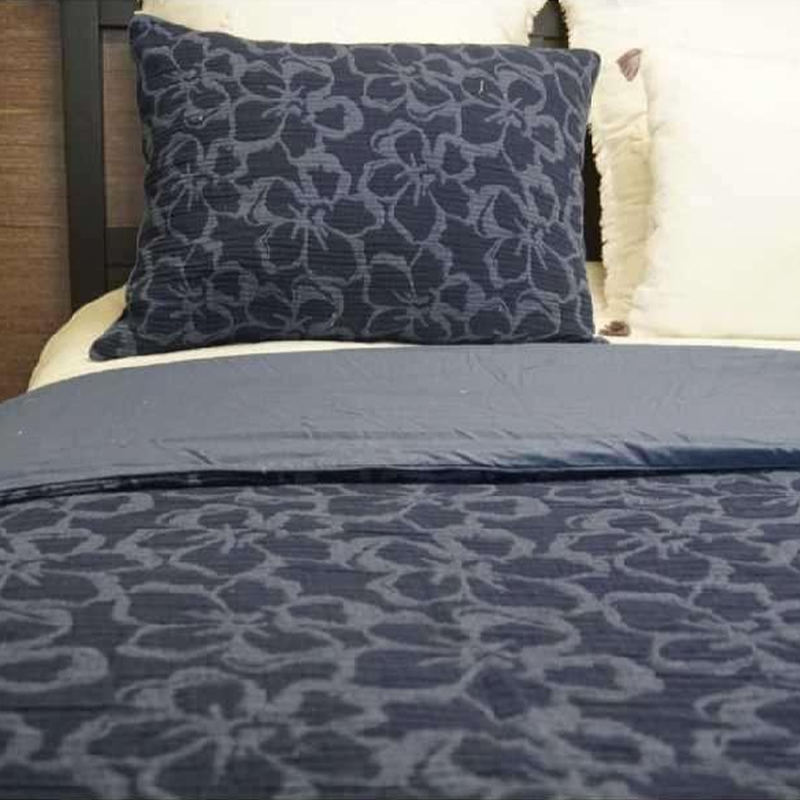 Dekbedset van katoengarengeverfd jacquard