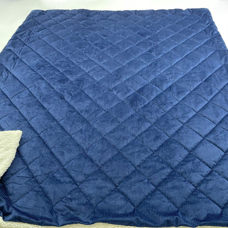 Polyester corduroy dekbedset